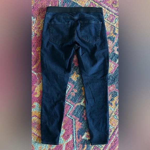 🔥GAP | Women’s dark indigo Resolution Pull-On Jeggings, elastic waist, size 30P - Picture 5 of 11
